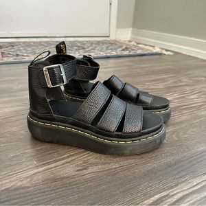 doc martens blaire chunky platform sandal